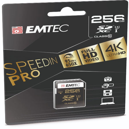 Emtec Sd 256Gb Ush-I U3 Speedin