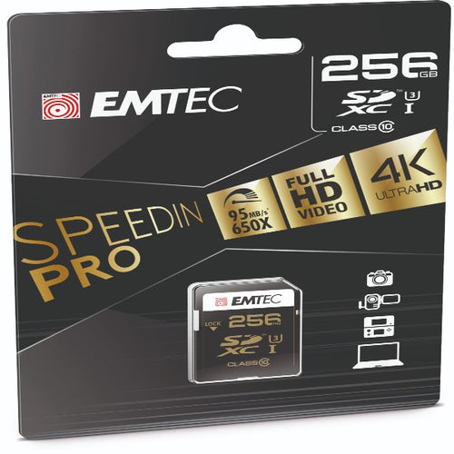 Emtec Sd 256Gb Ush-I U3 Speedin