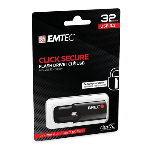 Emtec Memoria B120 Clicksecure 32Gb