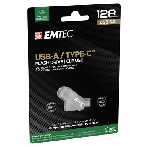 Emtec Memoria Type-C C280 128Gb