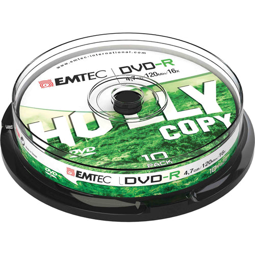 Dvd-R Emtec4,7Gb 16X Spindle (Kit 10Zp
