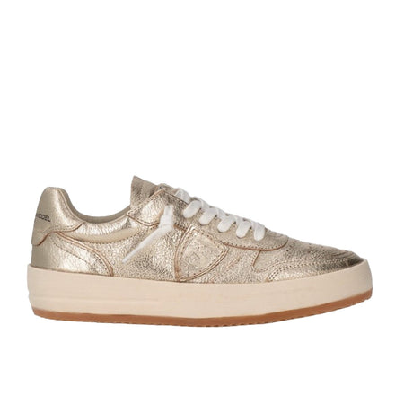 Philippe Model sneaker donna philippe model - nice low woman - oro da donna