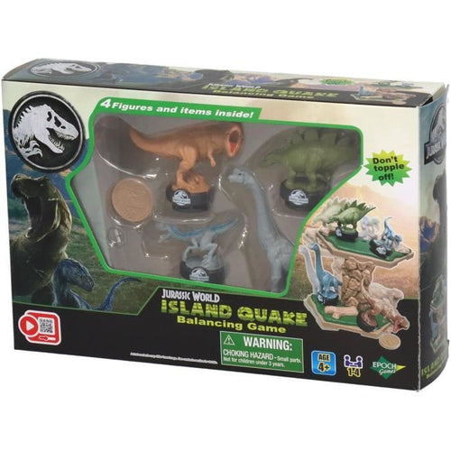 Balance Game - EPOCH GAMES - Jurassic World Island Quake - Dinosauri su piattaforma, vince l'ultimo sul posto!