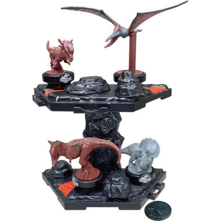 Balance Game - EPOCH GAMES - Jurassic World Volcano Quake - Dinosauri su piattaforma, vince l'ultimo sul posto!