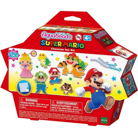 Il kit Super Mario - Aquabeads - 31946 - Perle che si attaccano con l'acqua