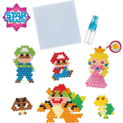 Il kit Super Mario - Aquabeads - 31946 - Perle che si attaccano con l'acqua