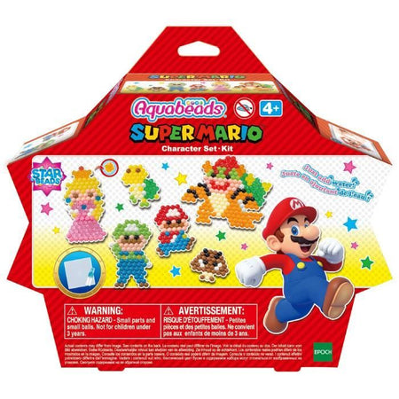 Il kit Super Mario - Aquabeads - 31946 - Perle che si attaccano con l'acqua