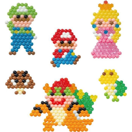 Il kit Super Mario - Aquabeads - 31946 - Perle che si attaccano con l'acqua