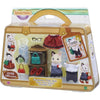 FAMIGLIE SYLVANIAN 5462 La valigia alla moda e la sorella maggiore Gatto bicolore