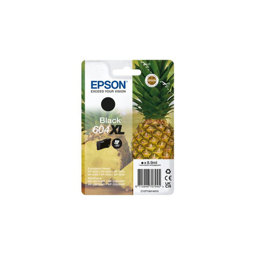 Cartuccia di inchiostro - EPSON - Pineapple 604XL - Nero - Alta capacità - 500 pagine