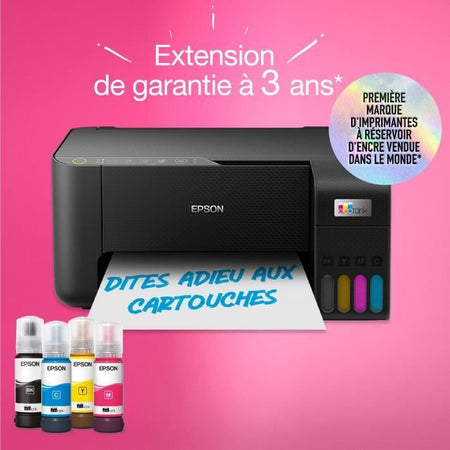 Stampante multifunzione A4 - EPSON - Ecotank ET-2860 - Wi-Fi - Dotata di serbatoi inchiostro