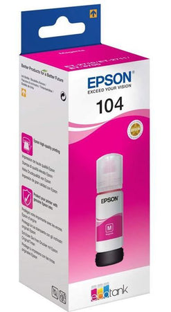 Kit di ricarica inchiostro EPSON Epson EcoTank 104 - Magenta - Inkjet - 7500 pagine - 1 unità