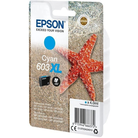 Cartuccia InkON EPSON Singlepack 603XL Ink - Ciano