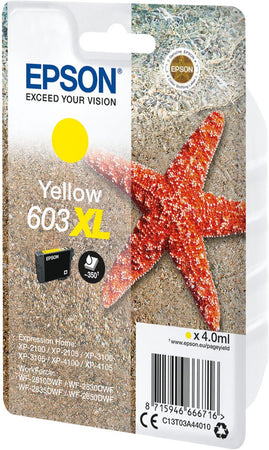 EPSON Inkjet Singlepack 603XL Inchiostro - Giallo