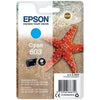 EPSON Inkjet Singlepack 603 Ink - Ciano