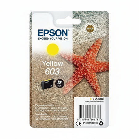 Cartuccia d'inchiostro EPSON Singlepack 603 - giallo