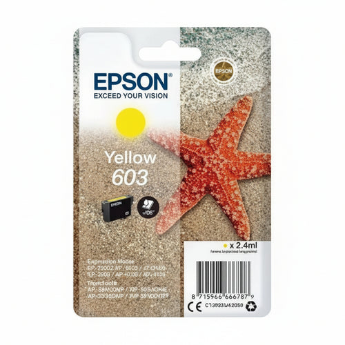 Cartuccia d'inchiostro EPSON Singlepack 603 - giallo
