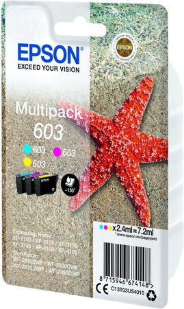Inchiostro - EPSON - Multipack 3 colori - Starfish 603