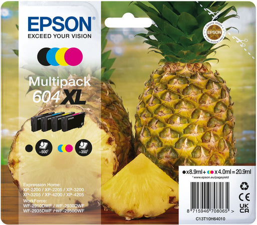 Inchiostro - EPSON - Multipack 4 colori - Alta capacità - Compatibile Expression Home XP-4200