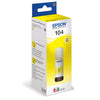 Cartuccia Inchiostro 104, Flacone Giallo Da 65Ml