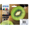 Conf. 5 Cartucce Ink Multipack 1 Per Colore 202 Kiwi