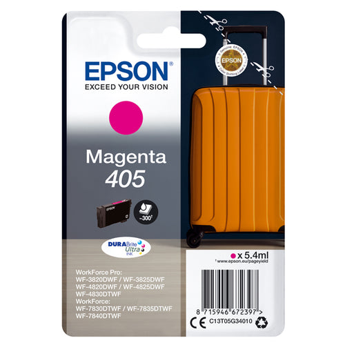 Cartucce Di Inchiostro Epson Magenta Serie 405