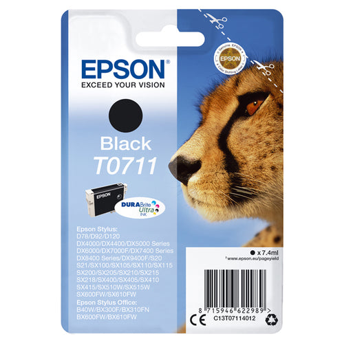 Cartuccia Inchiostro Nero A Pigmenti Epson Durabri. Ultra Stylus D78 Blis. Rs