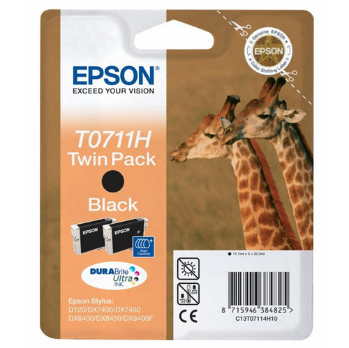 Twin Pack 2 Cartucce Nero Epson Durabrite Ultra Alta Cap. Blister Rs