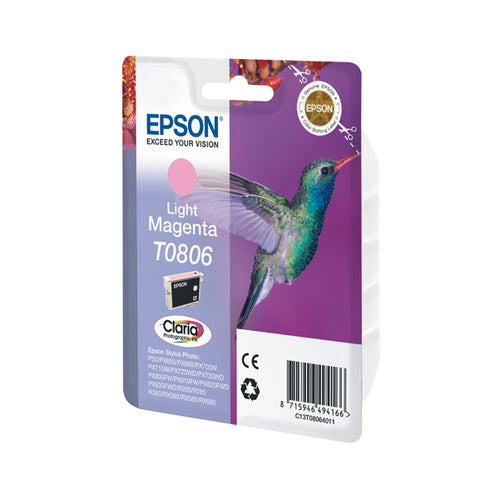 Cartuccia Magenta-Chiaro Stylus Photo R265 R360 Blister Con Rf