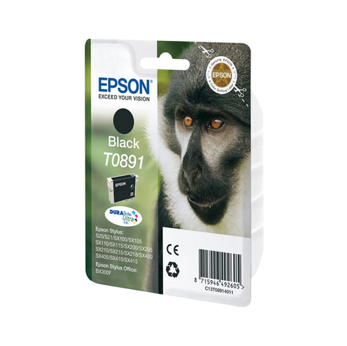 Cartuccia Inchiostro A Pigmenti Nero Epson Durabrite Ultra Blister Rs