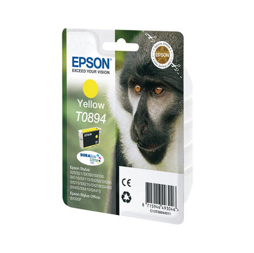 Cartuccia Inchiostro A Pigmenti Giallo Epson Durabrite Ultra Blister Rs