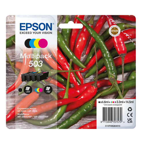Epson Multipack 503 Peperoncino Bk/C/M/Y