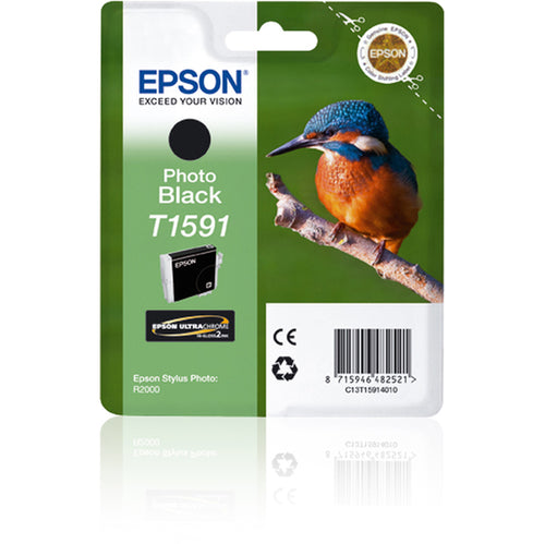 Cartuccia Nero-Foto Epson Ultrachrome Hi-Gloss Serie Martin Pescatore Taglia Xl