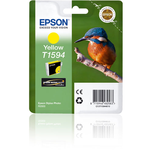 Cartuccia Giallo Epson Ultrachrome Hi-Gloss Serie Martin Pescatore Taglia Xl