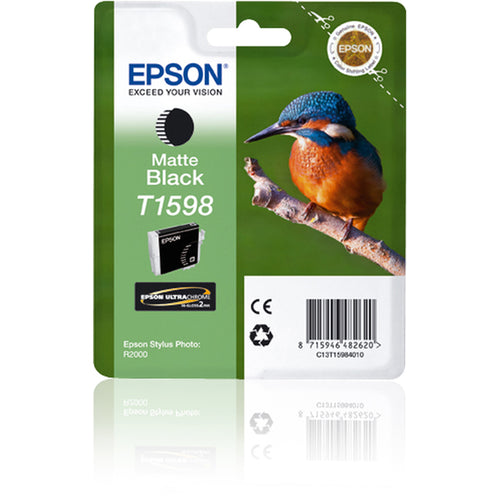 Cartuccia Nero Matte Epson Ultrachrome Hi-Gloss Serie Martin Pescatore Taglia Xl