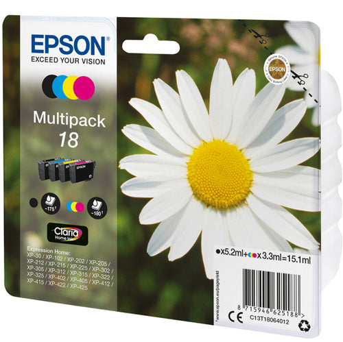 Multipack 18 Contenente N.4 Cartucce Serie 18/Margherita