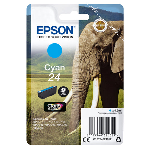 Cartuccia Ciano Claria Photo Hd Serie 24 Elefante