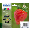 Conf. 4 Cartucce Ink 1 X Colore Serie 29 Fragola