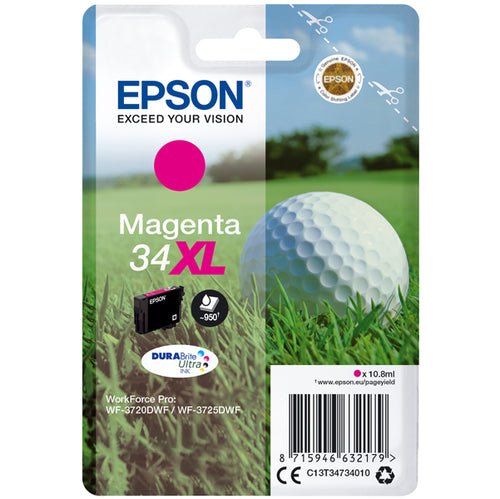Cartuccia Inchiostro Magenta Serie 34Xl T3473