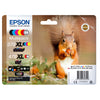 Conf. 6 Cartucce Ink Multipack 1 Per Colore 378Xl + 478Xl Scoiattolo