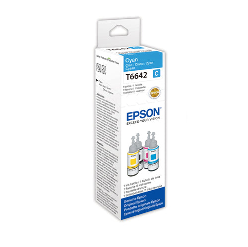 Cartuccia Inchiostro T6642 Ciano Ink In Bottle 70Ml