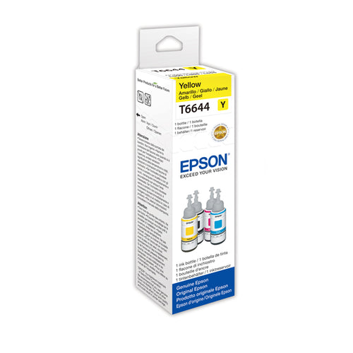 Cartuccia Inchiostro T6644 Giallo Ink In Bottle 70Ml