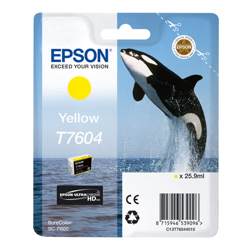 'Cartuccia Inchiostro A Pigm.Giallo T7604