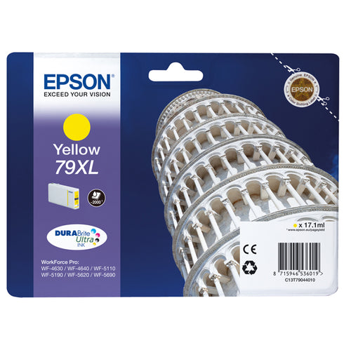 Tanica Inch. A Pigmenti Giallo Durabrite Ultra Serie 79Xl Torre Di Pisa Blister