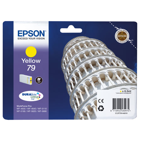 Tanica Inch. A Pigmenti Giallo Durabrite Ultra Serie 79/ Torre Di Pisa Blister