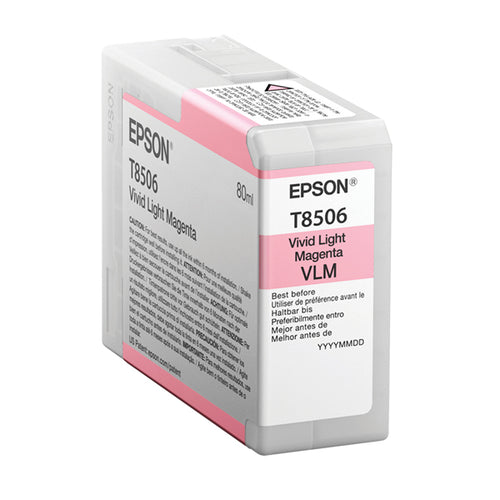 Epson Cartuccia Vivid Light Magenta T85060N Ultrachrome Hd Ink 80Ml
