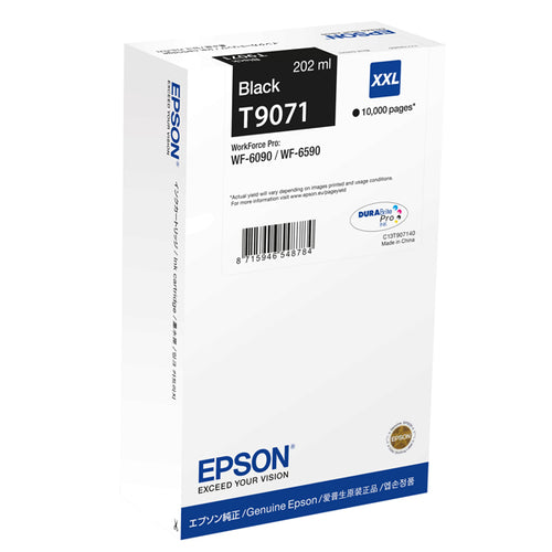 Tanica Inchiostro A Pigmenti Nero Epson Durabrite Ultra Xxl