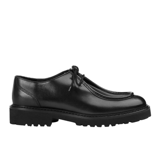 DOUCAL'S mocassini uomo doucal's - scarpa bordata - nero da uomo