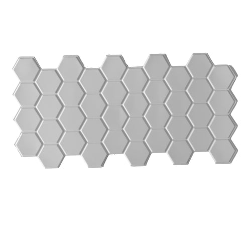 pacchi da 10 o 20 Pannelli 3D Rivestimento a parete in PVC effetto CERAMICHE ESAGONALI 96x48cm Realistici, isolanti - Eternal Parquet