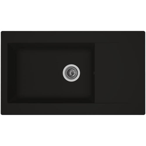 Sink Einna 1 grande vassoio nero